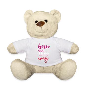 Pride Month - Auf diese Weise geboren - Teddy - Weiß - Vorne