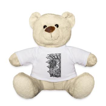 Wikinger Schiff Segelboot Kapitän Boot Seefahrt - Teddy - Weiß - Vorne