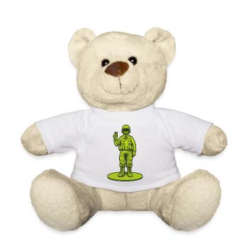 Soldat de la paix - Nounours - blanc - Devant