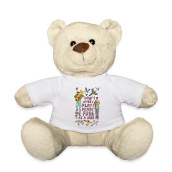 Vögel - Teddy - Weiß - Vorne