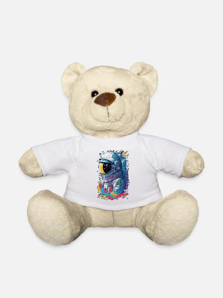 Astronaut - Teddy - Weiß