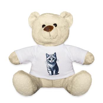 Kätzchen - Teddy - Weiß - Vorne