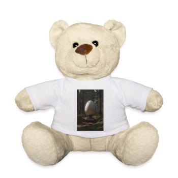 The egg in forest One - Teddy Bear - white - Front