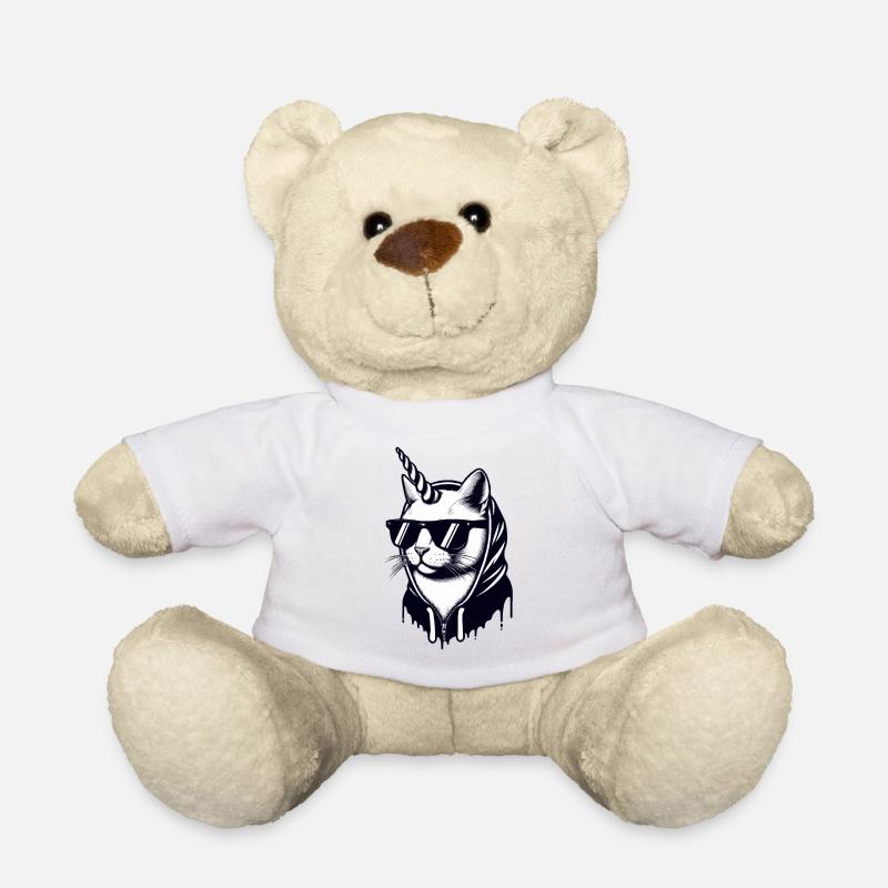 Uni-Cat-street - Nounours - blanc
