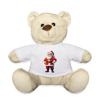 Père Noël - Nounours - blanc - Devant