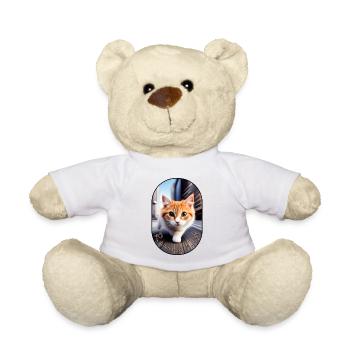 Schleichende katze - Teddy - Weiß - Vorne