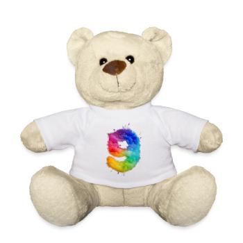 Birthday birthday party birthday gift born - Teddy Bear - white - Front