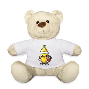 Football Banane - Teddy - Weiß - Vorne