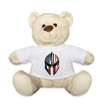 Spartanischer Helm - Teddy - Weiß - Vorne