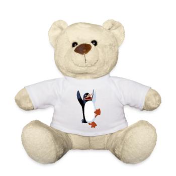 Pinguin - Teddy - Weiß - Vorne