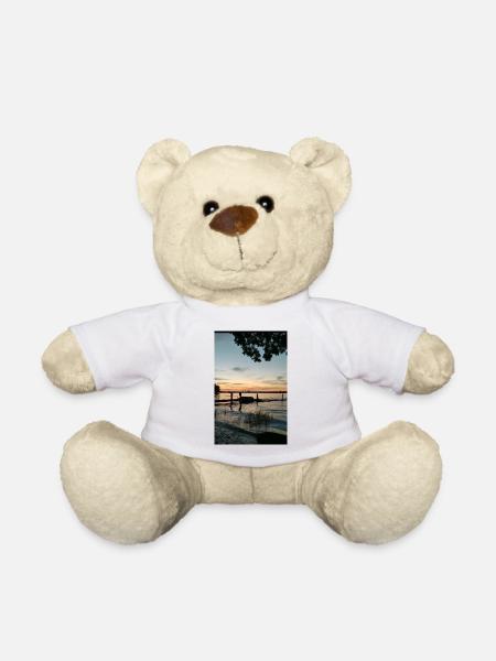 Sonnenuntergang - Teddy - Weiß