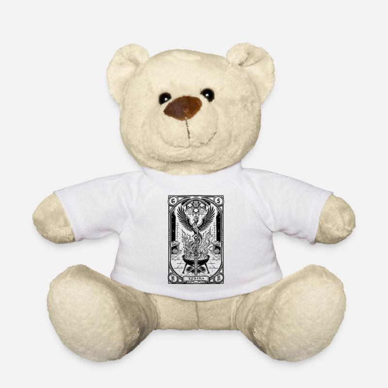 Die Wiedergeburt des Tarot-Phönix - Teddy - Weiß