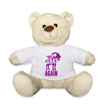 Goat - Buck - Goat - Farm - Zoo - Holiday - Teddy Bear - white - Front