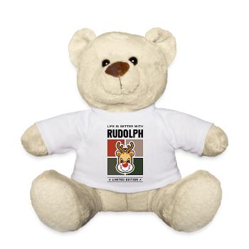 Rudolph - Nounours - blanc - Devant