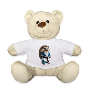 Hérisson sportif - Nounours - blanc - Devant
