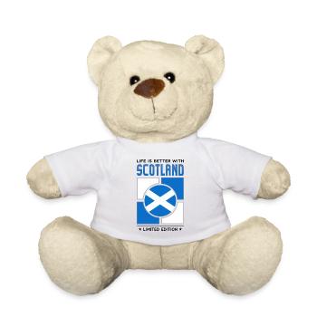 Écosse - Nounours - blanc - Devant