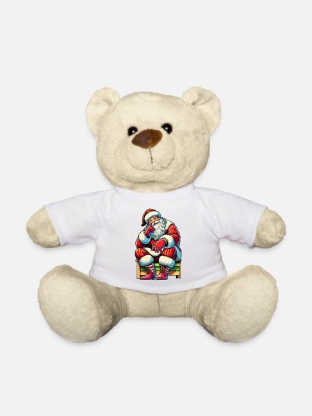 nikolaus - Teddy - Weiß