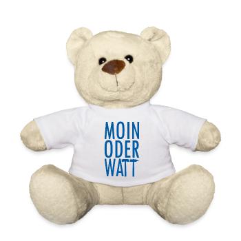 Moin oder Watt Ruhrpott - Teddy - Weiß - Vorne