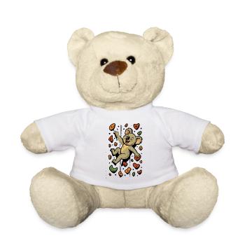 Bloc Koala Ours Escalade Cadeau Rétro - Nounours - blanc - Devant