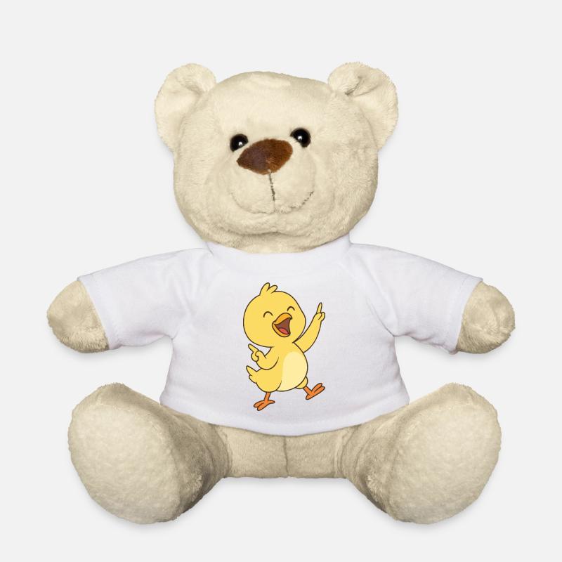 Happy Küken Dance - Teddy - Weiß