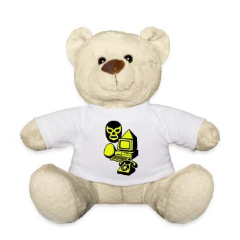Strange Cult Art - Teddy Bear - white - Front