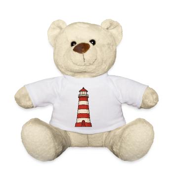Leuchtturm - Teddy - Weiß - Vorne