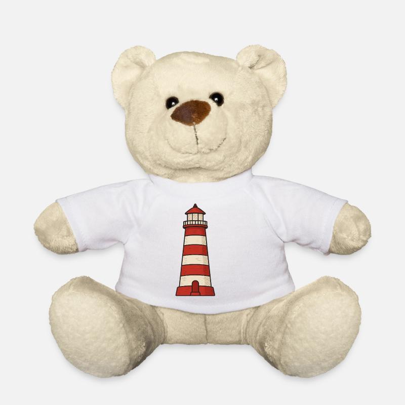 lighthouse - Teddy Bear - white