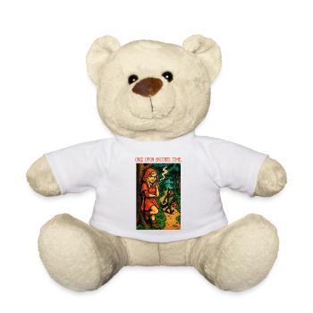 ES WAR EINMAL - Black Humor - Teddy - Weiß - Vorne