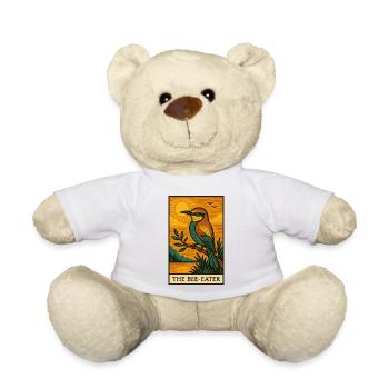 The Bee-Eater Sunset Illustration - Teddy Bear - white - Front