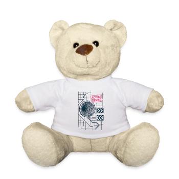 Kein Zugang – Unterirdisch - Teddy - Weiß - Vorne