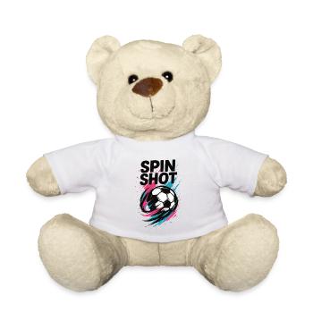 Handball Spin Shot, Trickwurf, Torwurf Kunst - Teddy - Weiß - Vorne