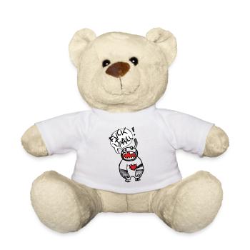 à tout ça ! - Nounours - blanc - Devant