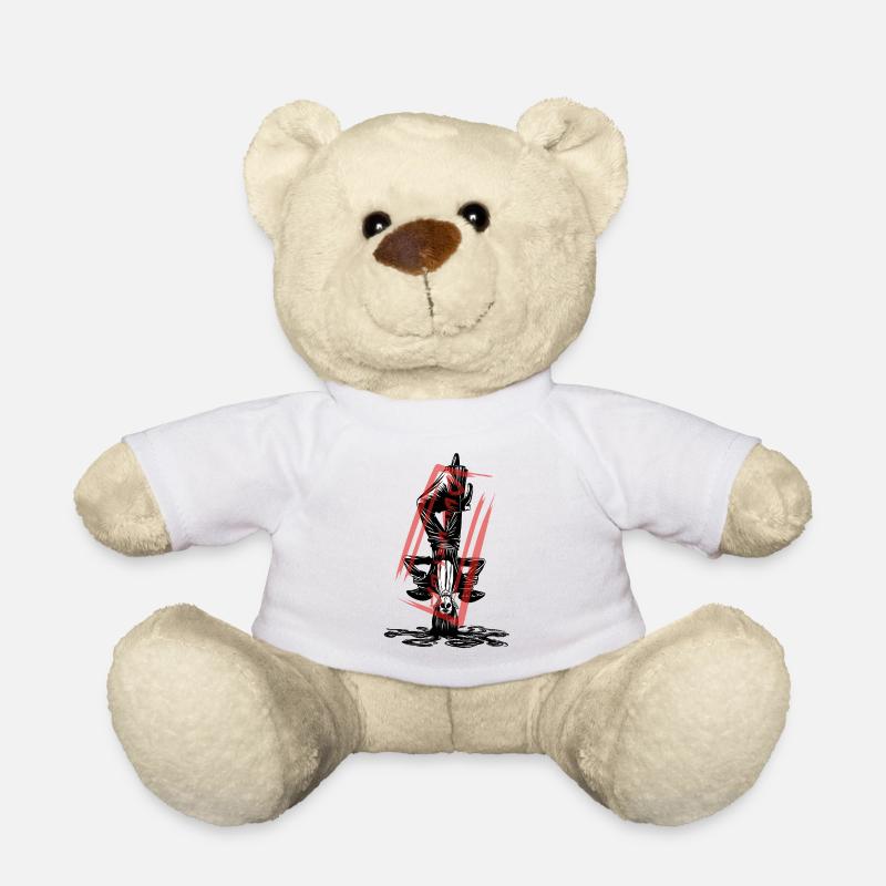 Die Besiegten: Hexen-Vampir-Monster - Teddy - Weiß