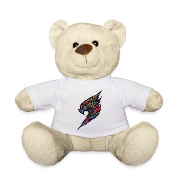 Feuriger Phönixflügel - Teddy - Weiß - Vorne