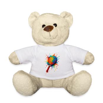 Padel racket - Padeliste - Teddy Bear - white - Front