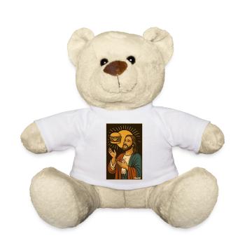 Burger Blessing Sunrise - Teddy Bear - white - Front