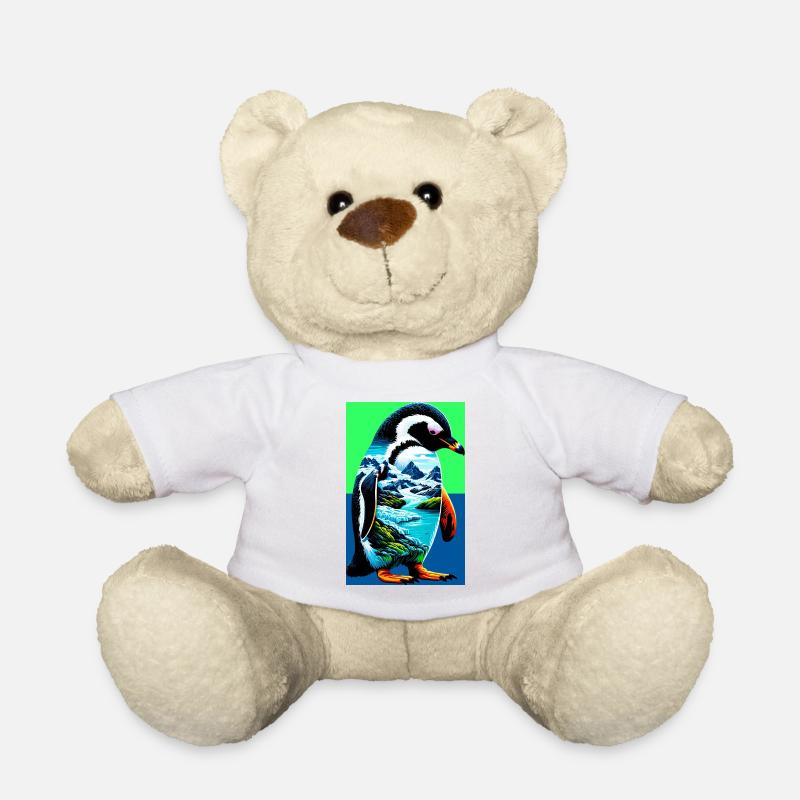 pingouin - Nounours - blanc