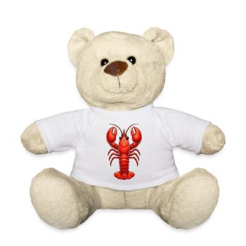 Lobster Meerestier - Teddy - Weiß - Vorne