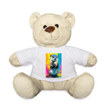 loutre - Nounours - blanc - Devant