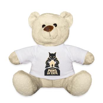 Paws Of Fate Cat Horror - Teddy - Weiß - Vorne