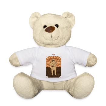 Make Music Astronaut - Teddy Bear - white - Front