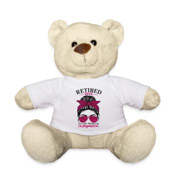 Retraité en 2026, ce n’est plus mon problème - Nounours - blanc - Devant