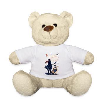 Rêverie Astronomique: Voir Plus Loin - Nounours - blanc - Devant