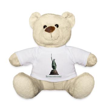 Hermannsdenkmal - Teddy - Weiß - Vorne