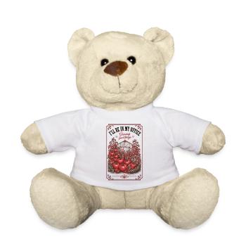 Ill Be In My Office Growing Good Things Gardening - Teddy Bear - white - Front