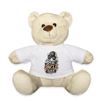 Best Uncle Ever Outdoors - Teddy Bear - white - Front