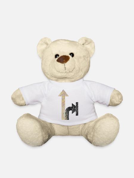 Zeichensetzung - Teddy - Weiß