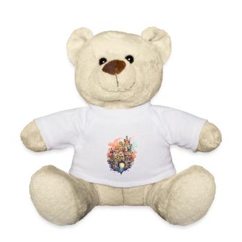 Fantasie-Schloss - Teddy - Weiß - Vorne