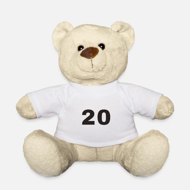 20 - Nounours - blanc