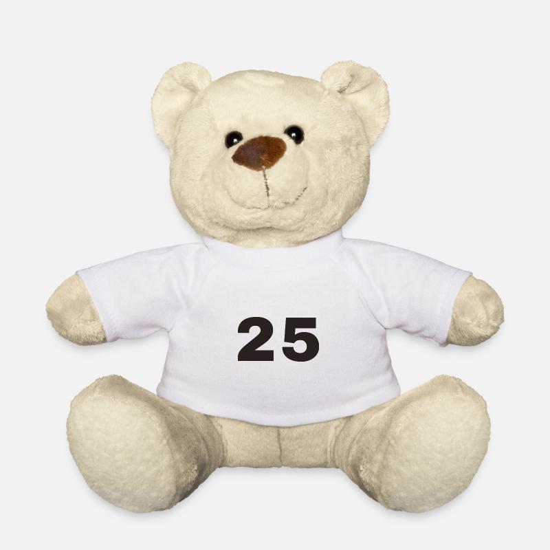 25 - Teddy Bear - white